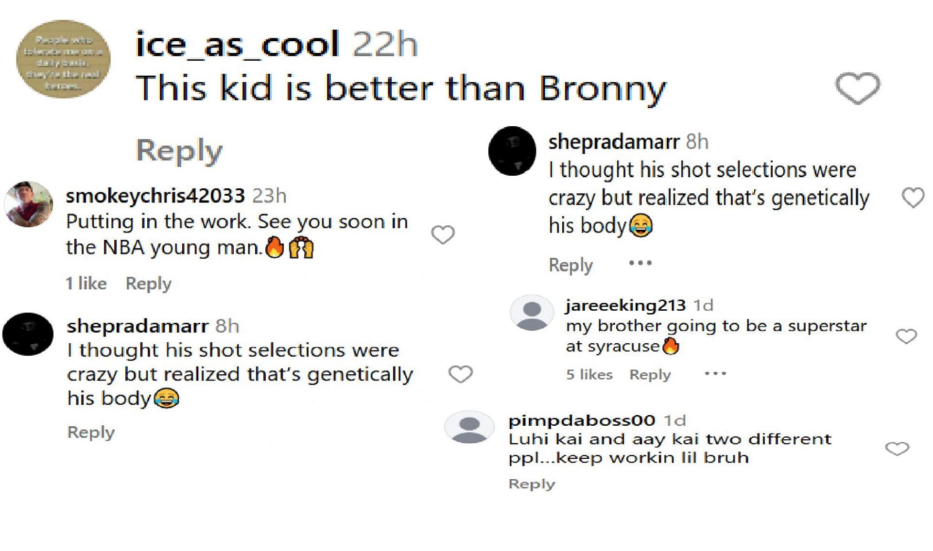 Hoops fans react to Kiyan Anthony's senior year highlights (Source: IG/ slam_hs)